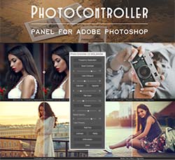 极品PS拓展面板－图像增强(脚本文件/含视频教程)：Photo Controller Photoshop panel